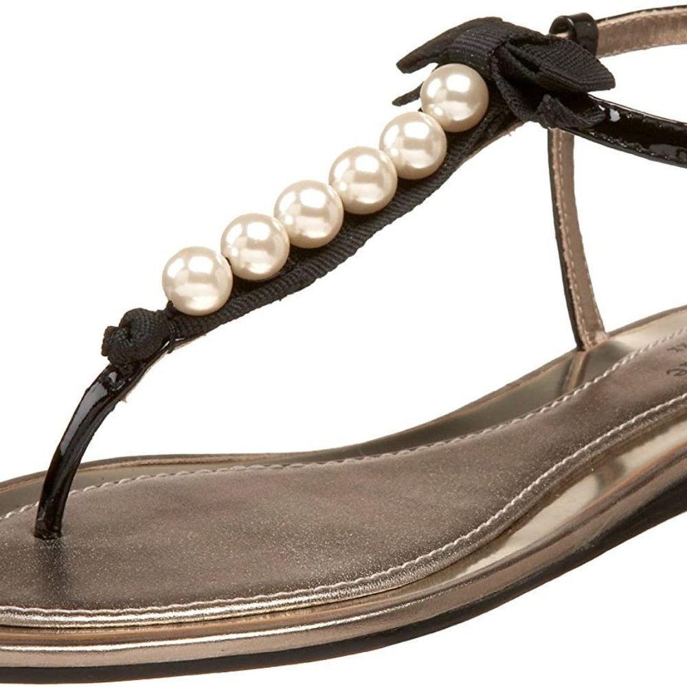 Kate Spade New York Ivana Thong Sandal with pearls